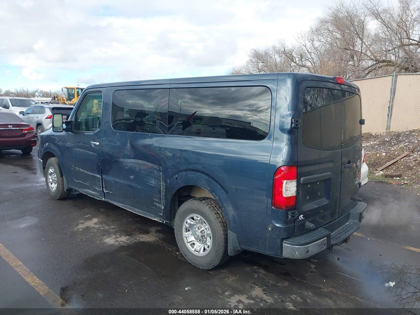Vin: 5bzaf0aa5hn851901, lot: 44554341, nissan nv passenger nv3500 hd sl v8 20173