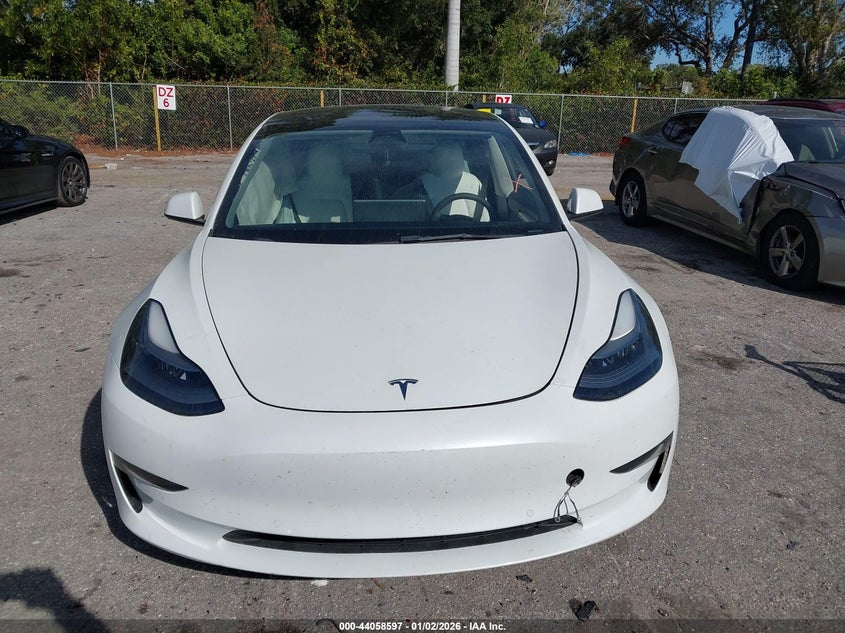 2022 Tesla Model 3 Rear-Wheel Drive VIN: 5YJ3E1EA6NF327291 Lot: 44058597