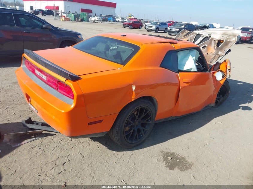 Vin: 2c3cdybt6eh153898, lot: 44554558, dodge challenger r/t classic 20144