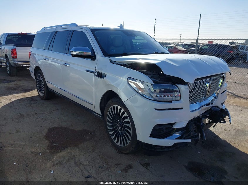 5LMJJ3TT5KEL12743 2019 Lincoln Navigator L Black Label auction photo 1