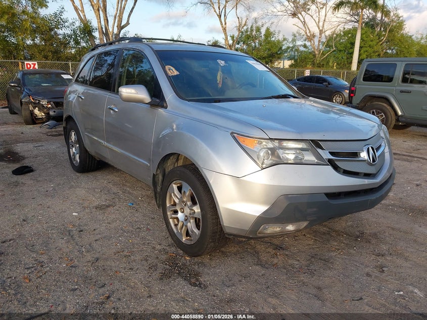 2HNYD28307H542202 2007 Acura Mdx Technology Package auction photo 1