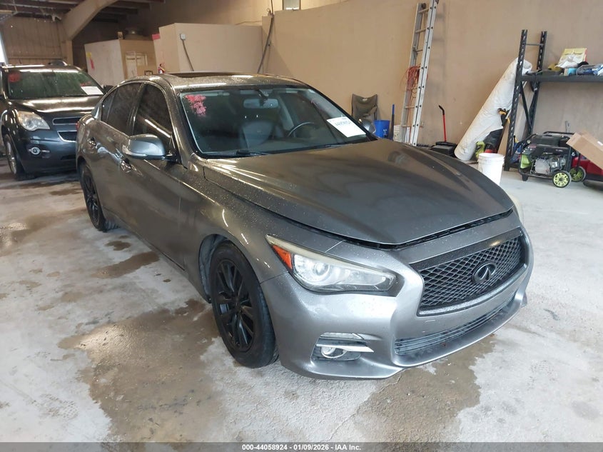 JN1BV7AR7EM701931 2014 Infiniti Q50 Premium auction photo 1