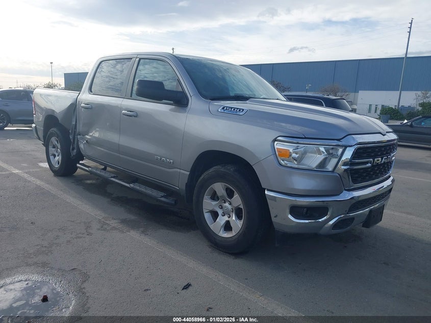 1C6RREFGXNN326176 2022 Ram 1500 Big Horn 4X2 5'7 Box auction photo 1