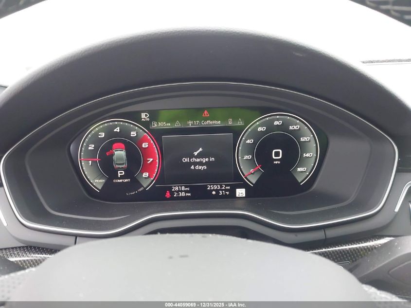 2025 Audi S5 Sportback - WAUB4CF53SA012770