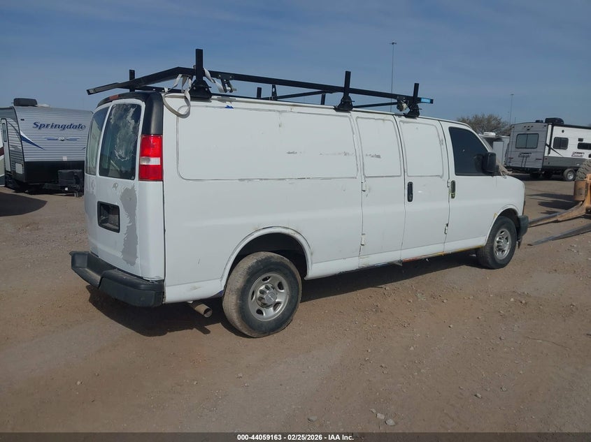 Vin: 1gcwgbfp0l1122748, lot: 44554946, chevrolet express cargo rwd 2500 extended wheelbase wt 20204