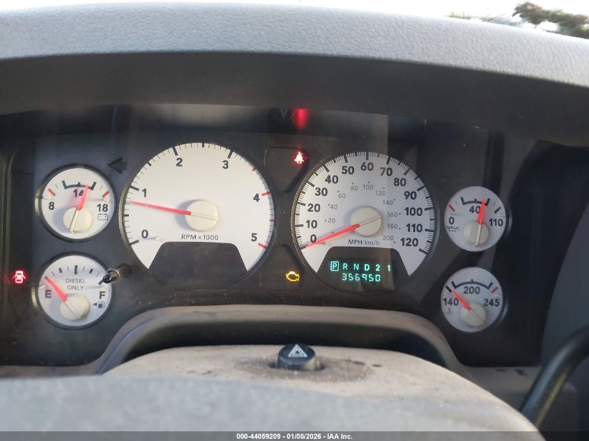 2006 Dodge Ram 2500 Slt VIN: 3D7KS29C96G202020 Lot: 44059209