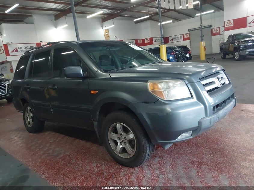 2HKYF18486H535782 2006 Honda Pilot Ex auction photo 1