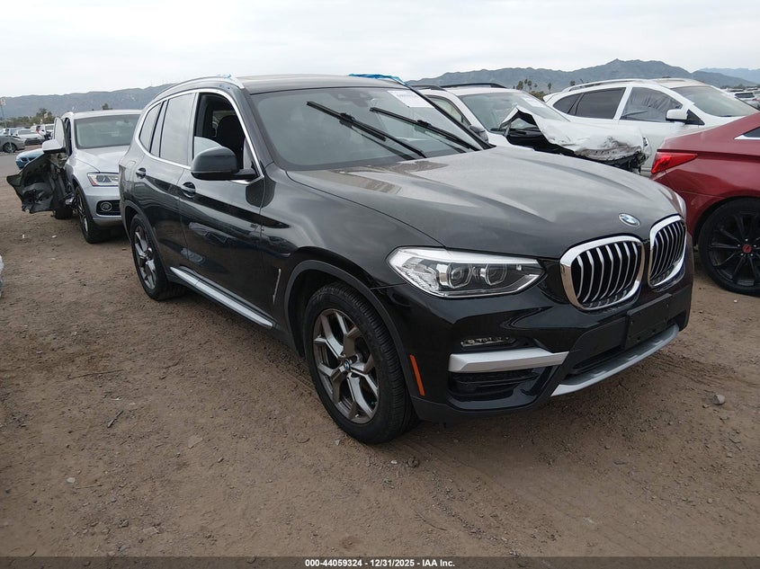 5UXTY3C05M9E20990 2021 BMW X3 Sdrive30I auction photo 1
