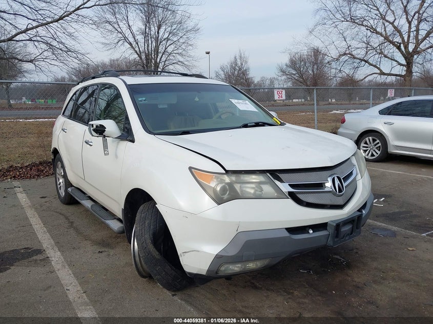 2HNYD28427H500686 2007 Acura Mdx Technology Package auction photo 1