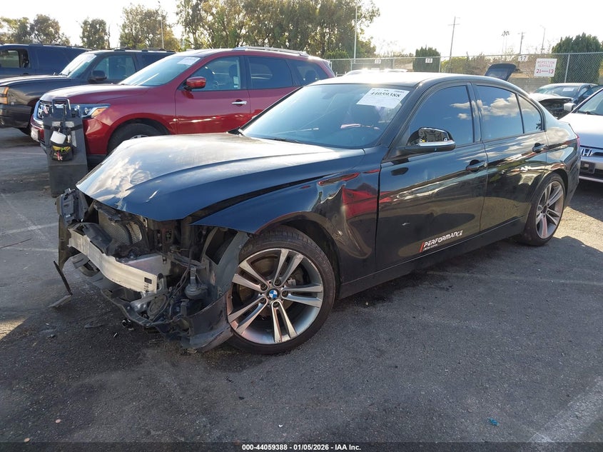 2014 BMW 3ER SEDAN 2.0L I-4 DI, DOHC, VVT, TURBO, 240HP