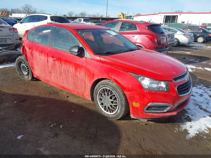 2016 Chevrolet Cruze Limited Ls Auto