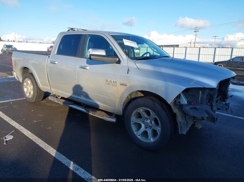 1C6RR7VT7HS627861 2017 Ram 1500 Laramie 4X4 6'4 Box auction photo 1
