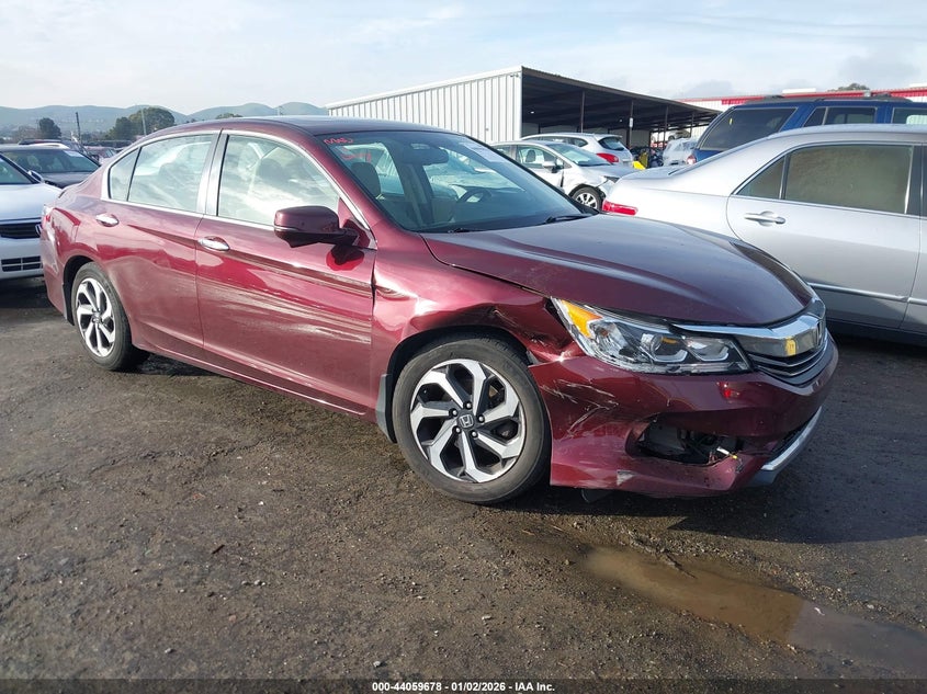 1HGCR2F87GA244679 2016 Honda Accord Ex-L auction photo 1
