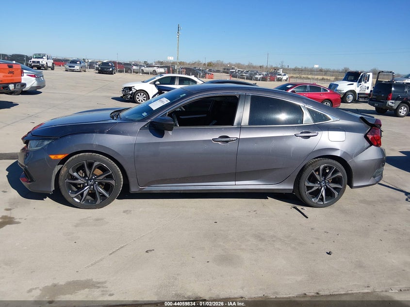 VIN 19XFC2F8XKE038193 2019 HONDA CIVIC SPORT