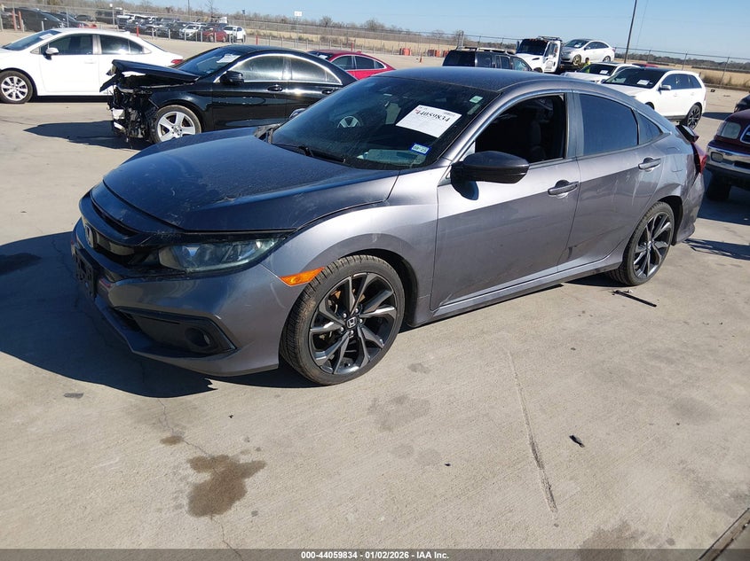 VIN 19XFC2F8XKE038193 2019 HONDA CIVIC SPORT