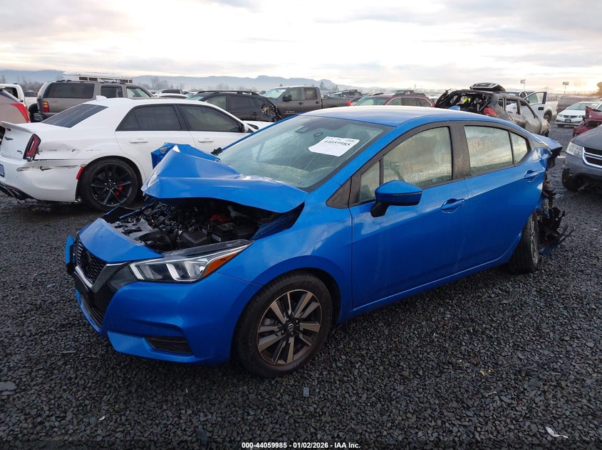 2021 Nissan Versa Sv Xtronic Cvt