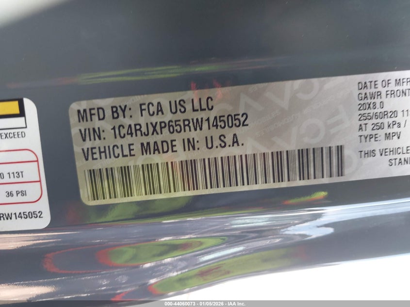 VIN 1C4RJXP65RW145052 2024 JEEP WRANGLER 4XE SAHARA 4XE