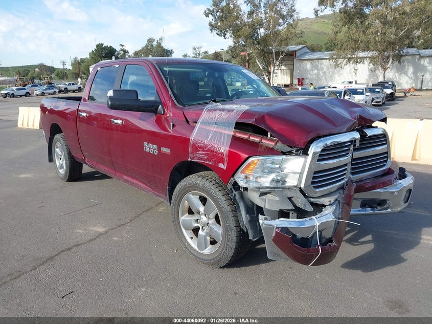 Vin: 1c6rr7tt1hs761557, lot: 44555875, ram 1500 big horn  4x4 6'4 box 2017 img_1