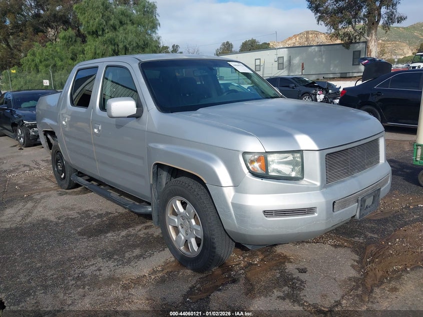 2HJYK16566H533153 2006 Honda Ridgeline Rtl auction photo 1