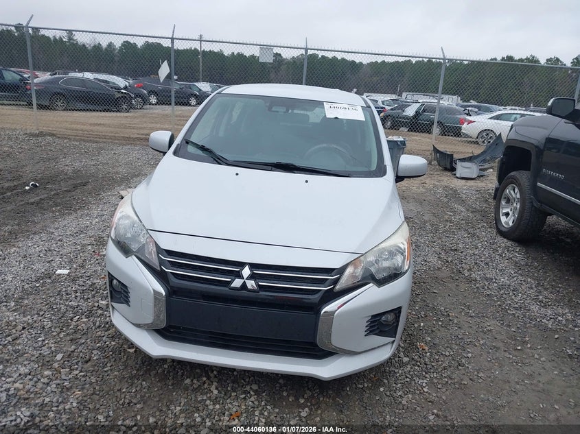 2022 Mitsubishi Mirage Es VIN: ML32AUHJ8NH001614 Lot: 44060136