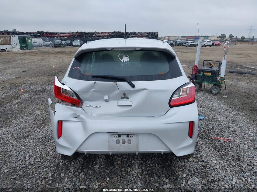 2022 Mitsubishi Mirage Es VIN: ML32AUHJ8NH001614 Lot: 44060136