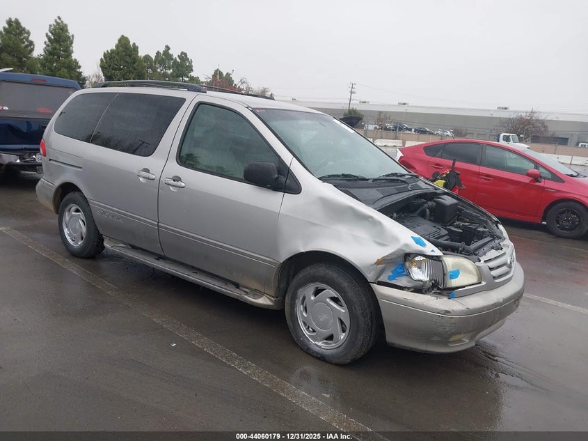 4T3ZF13C91U380129 2001 Toyota Sienna Xle auction photo 1