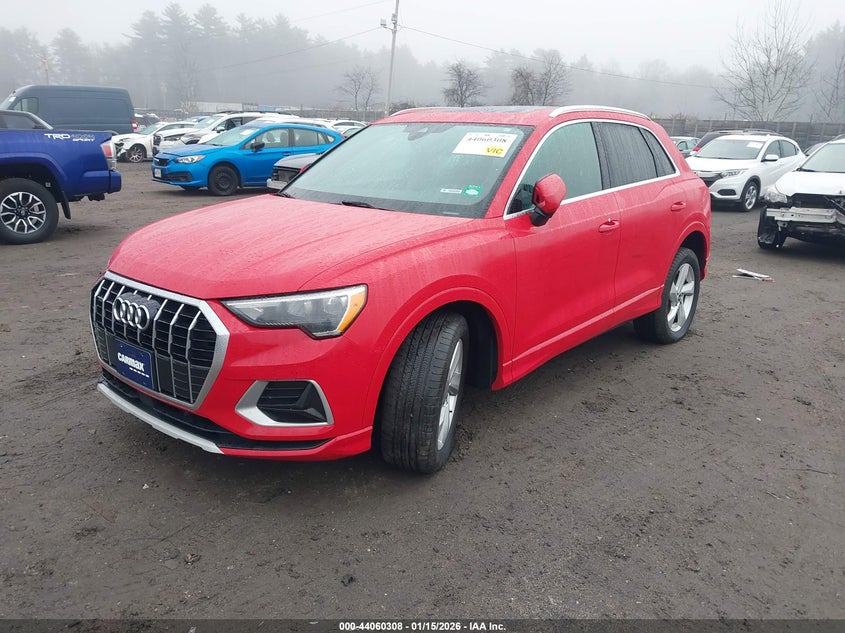 Vin: wa1aucf3xn1003480, lot: 44556091, audi q3 premium 40 tfsi quattro tiptronic 20222