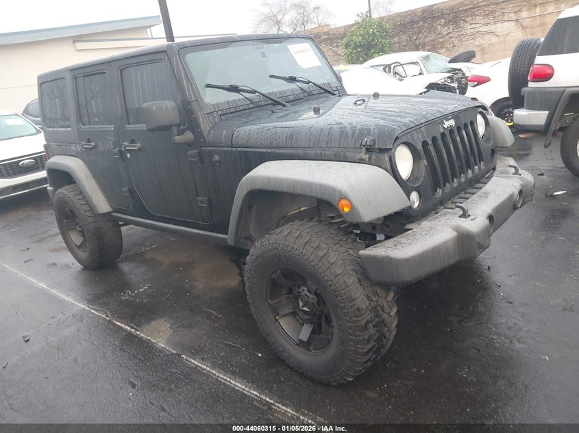 1C4BJWDG7EL148801 2014 Jeep Wrangler Unlimited Sport auction photo 1