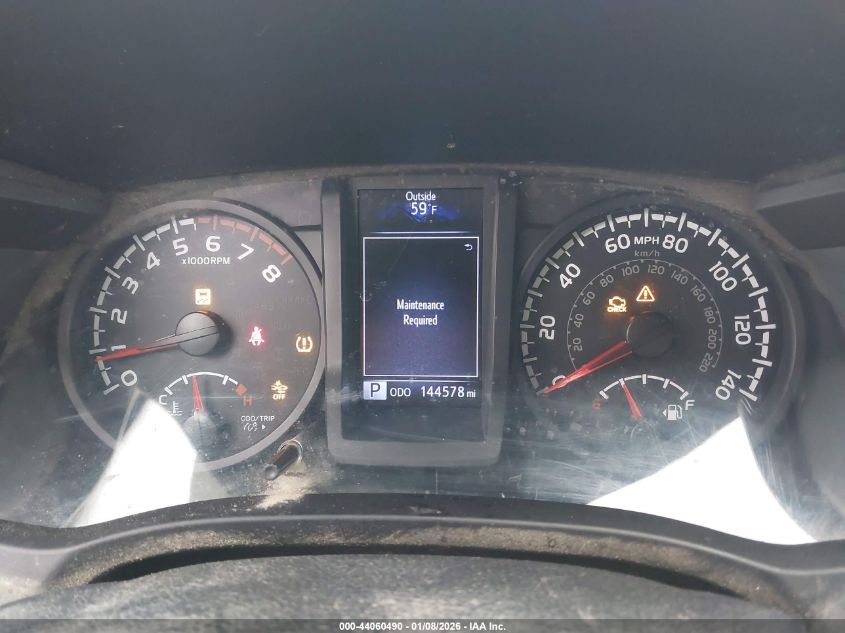 2019 Toyota Tacoma Sr VIN: 5TFRX5GN0KX148273 Lot: 44060490