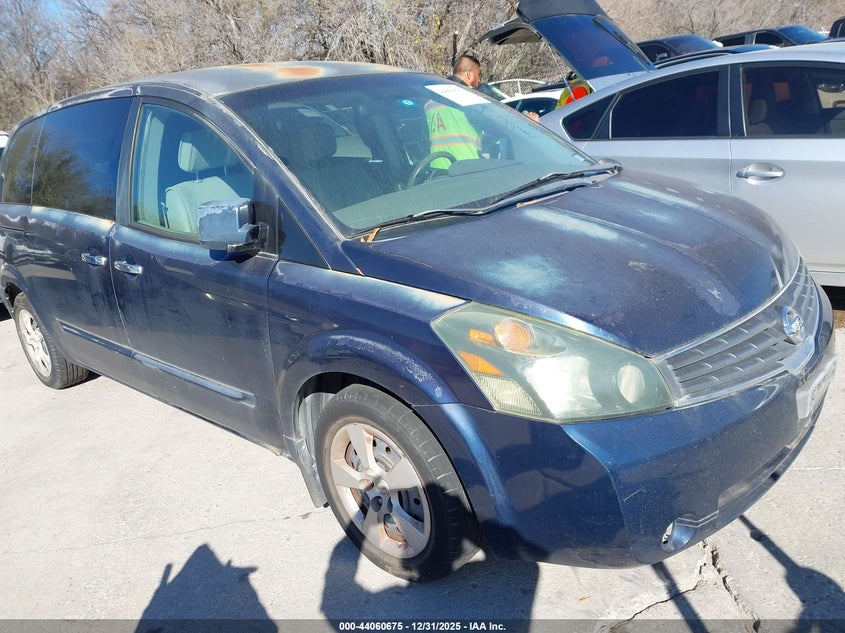 5N1BV28U07N135680 2007 Nissan Quest 3.5 auction photo 1