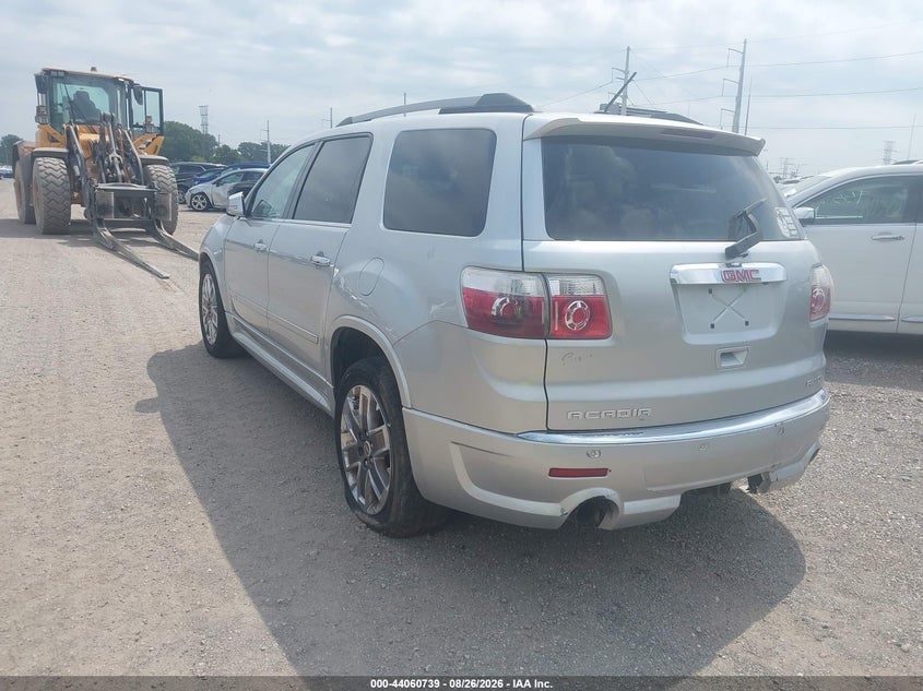 Vin: 1gkkvted0bj412976, lot: 44556522, gmc acadia denali 20113