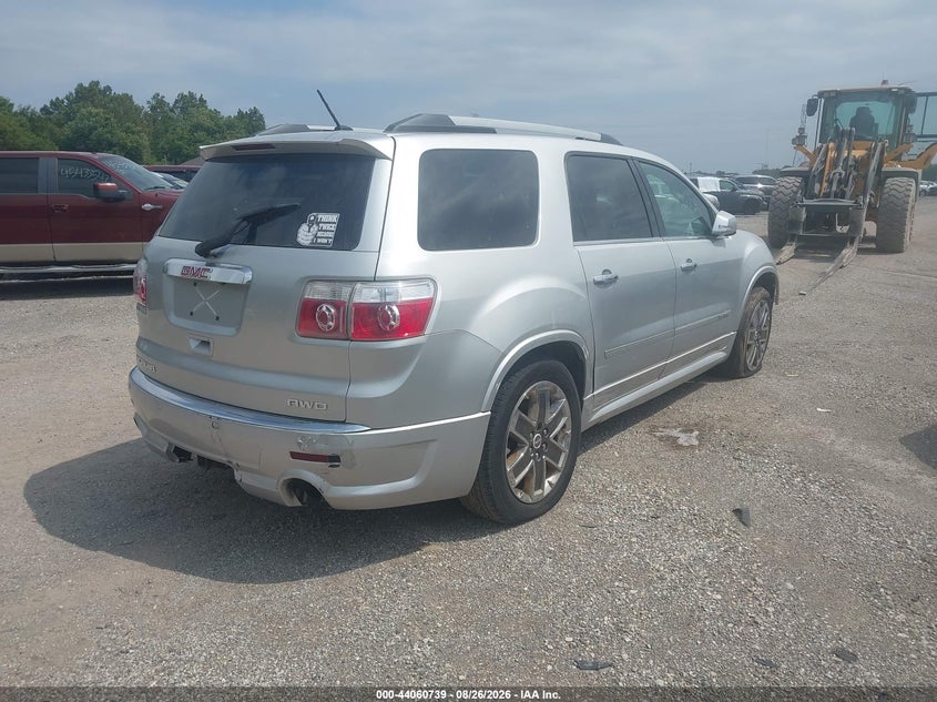 Vin: 1gkkvted0bj412976, lot: 44556522, gmc acadia denali 20114