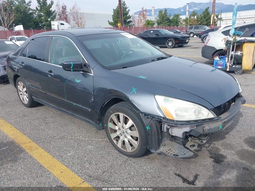 1HGCM66437A012311 2007 Honda Accord 3.0 Se auction photo 1
