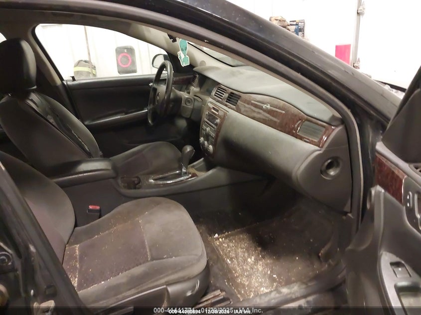 2G1WF5E33C1146533 2012 Chevrolet Impala 3.6 Ls black