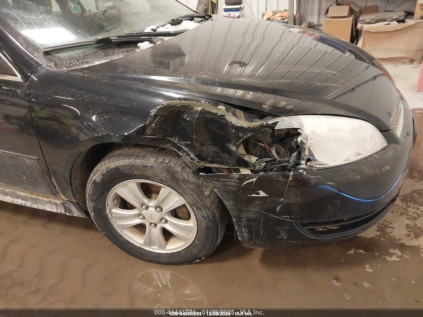 2G1WF5E33C1146533 2012 Chevrolet Impala 3.6 Ls black