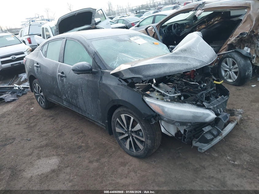 3N1AB8CV0SY250807 2025 Nissan Sentra Sv auction photo 1