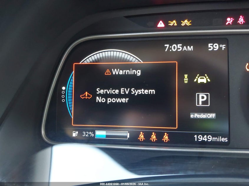 2023 Nissan Leaf S 40 Kwh VIN: 1N4AZ1BVXPC555268 Lot: 44061058