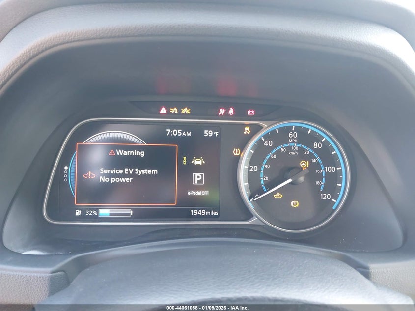 2023 Nissan Leaf S 40 Kwh VIN: 1N4AZ1BVXPC555268 Lot: 44061058