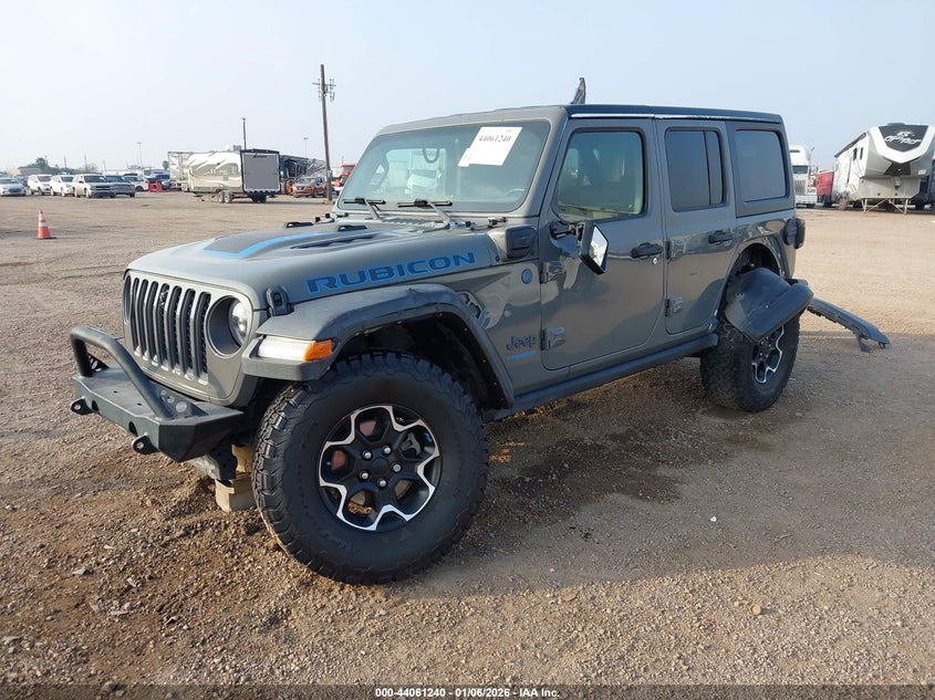 2022 Jeep Wrangler 4Xe Unlimited Rubicon 4X4
