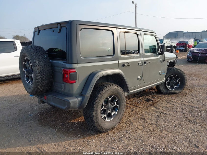 2022 Jeep Wrangler 4Xe Unlimited Rubicon 4X4