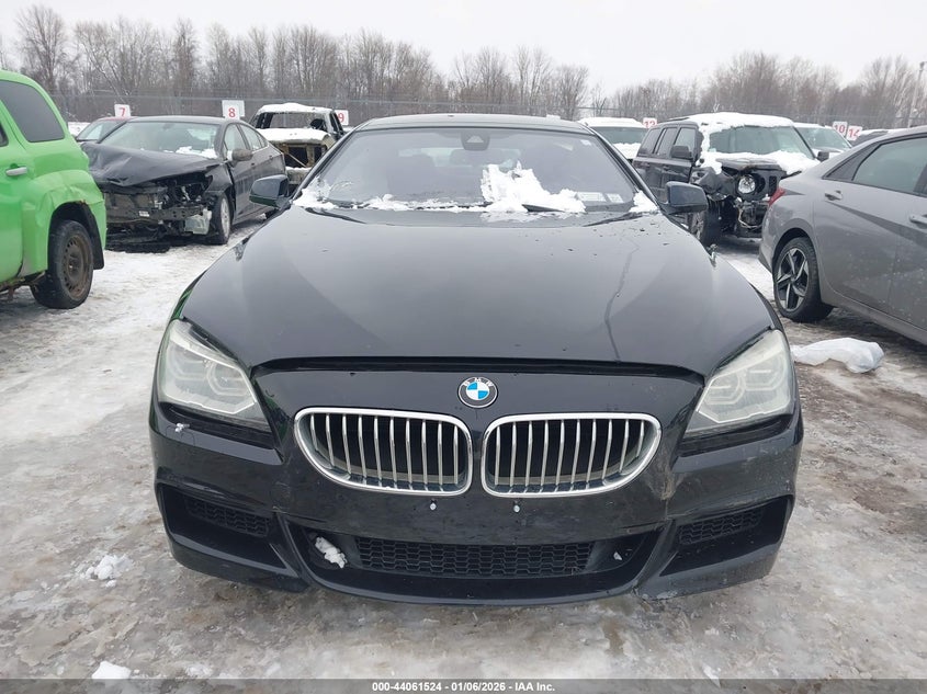 2015 BMW 650I Gran Coupe xDrive VIN: WBA6B4C58FD761568 Lot: 44061524