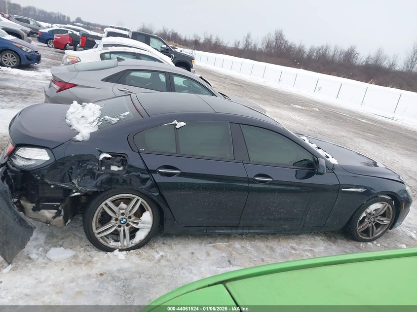 2015 BMW 650I Gran Coupe xDrive VIN: WBA6B4C58FD761568 Lot: 44061524
