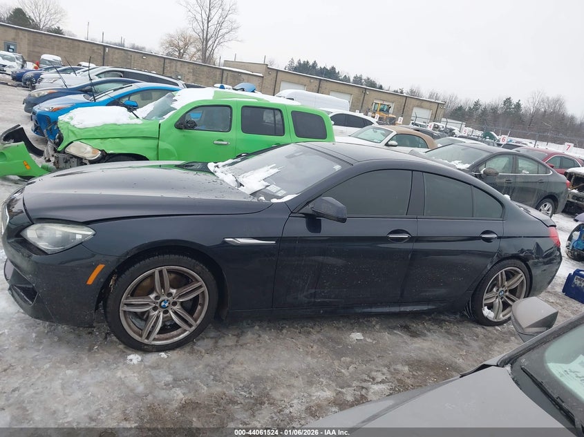 2015 BMW 650I Gran Coupe xDrive VIN: WBA6B4C58FD761568 Lot: 44061524