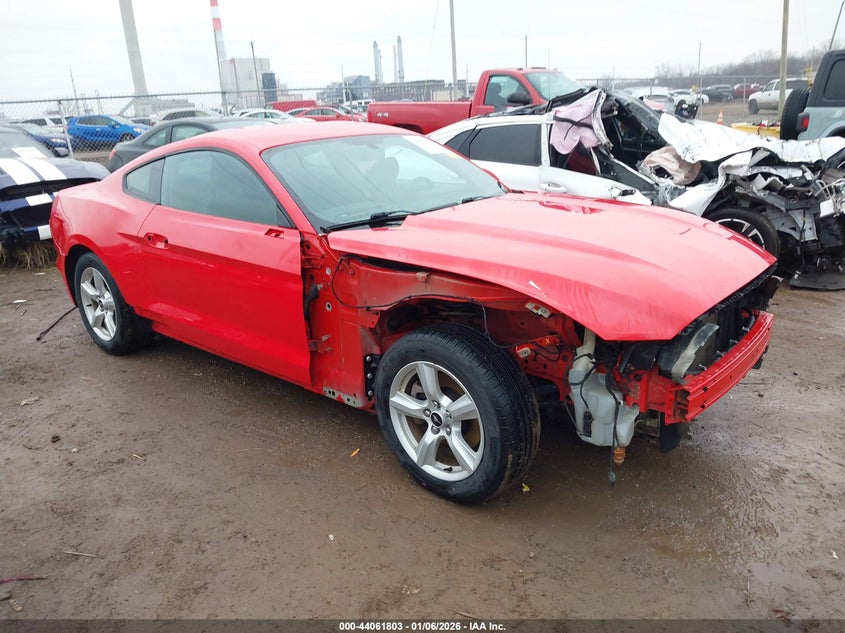 1FA6P8AM5H5264728 2017 Ford Mustang V6 auction photo 1