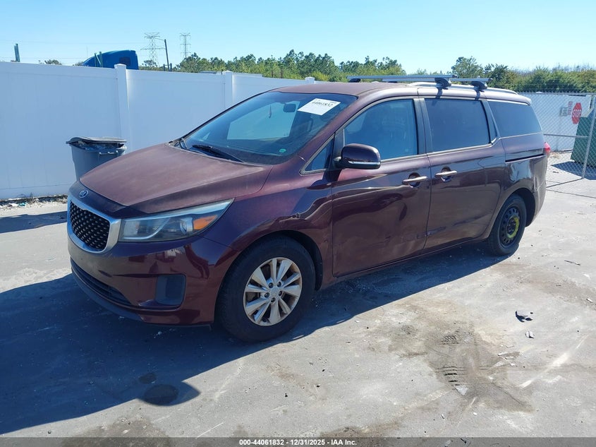 2016 Kia Sedona Lx