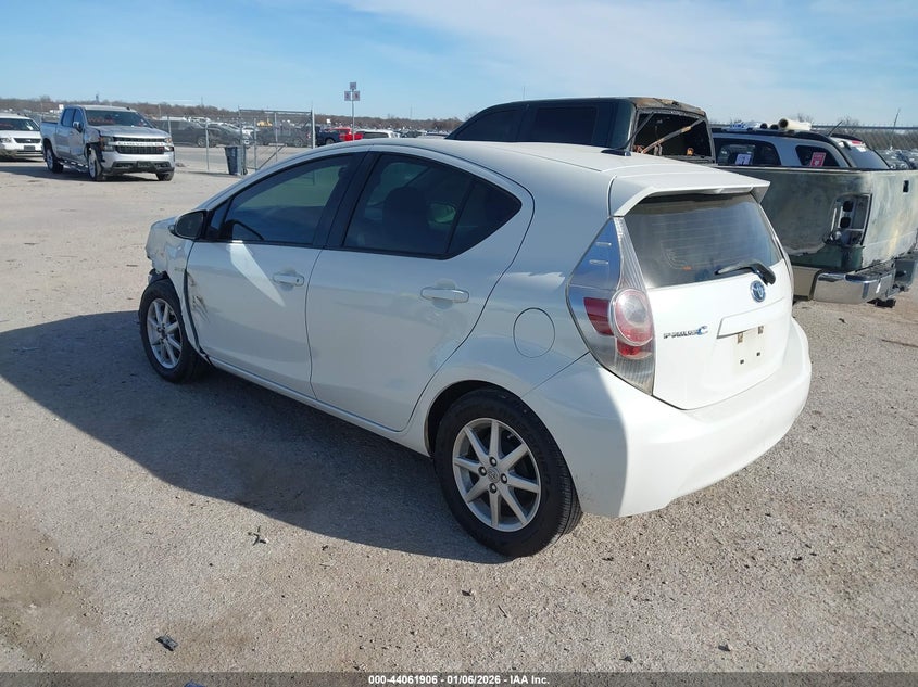 2013 Toyota Prius C Three