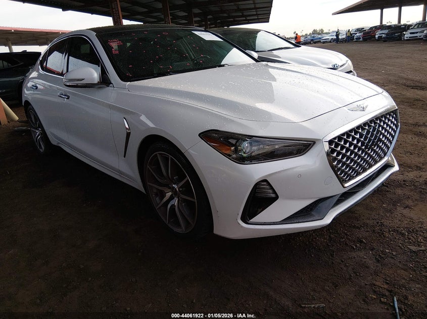 KMTG74LE6MU073169 2021 Genesis G70 3.3T Rwd auction photo 1