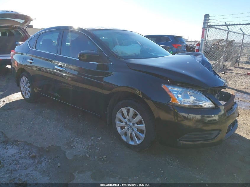 3N1AB7AP5FY282334 2015 Nissan Sentra S auction photo 1