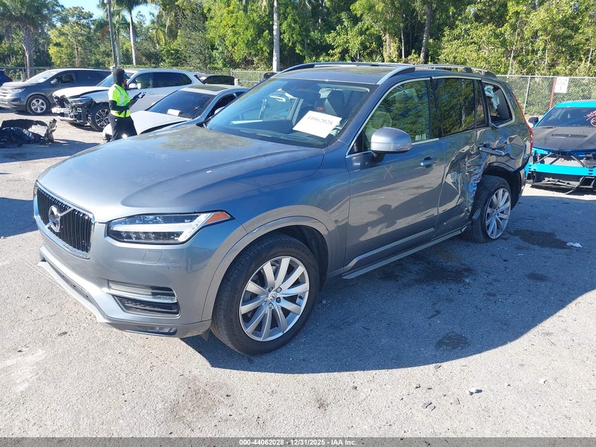 Vin: yv4a22pk9g1082765, lot: 44557811, volvo xc90 t6 momentum 20162