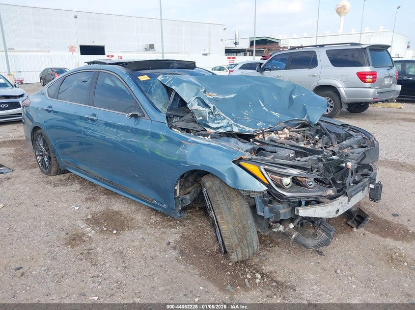 KMHGN4JB9JU245540 2018 Genesis G80 3.3T Sport auction photo 1
